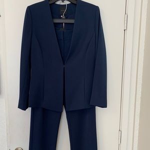 Women’s navy blue Alex Marie work suit